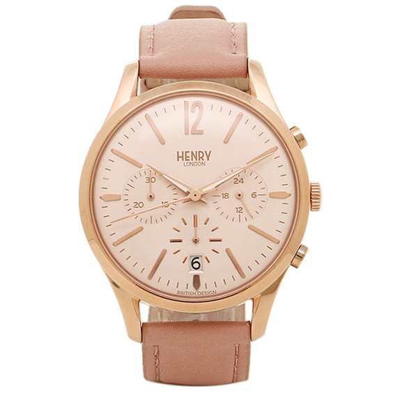 Henry london rose outlet gold watch